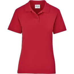 Ladies Recycled Promo Golf Shirt Red